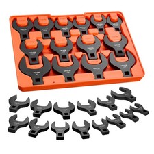 VEVOR Crowfoot Wrench Set Crows Foot Wrenches 14-Piece Metric 1-1/16
