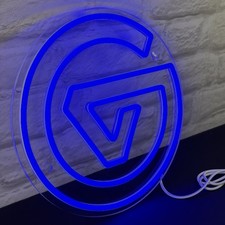 Rare Elgato Neon Logo Light Promo LED Sign NEW Open Box Streaming Collector picture