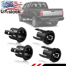 4PCS Rear Parking Assist Sensor Bezel Set For 2008-2015 Ford F-250 F-350 Truck picture
