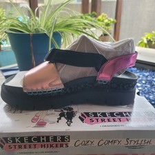 sketcher shoes for women size 10 brand new street hikers picture