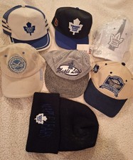 Ultimate Vintage Toronto Maple Leafs Hat Collection Lot - 7 Pieces picture