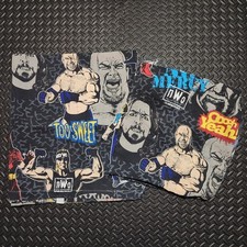 Vintage 1998 WCW nWo Wrestling Full Sheet Set Hulk Hogan WWE WWF Bedding picture