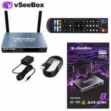 vSeeBox Elite Ultra TV Box-Authorized Distributor-30-Day Satisfaction Guarantee picture