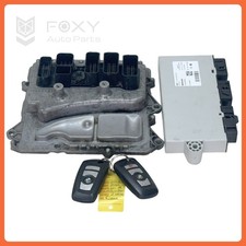 11-17 BMW X3 X4 F07 F10 F25 F26 N55 DME CAS4 Module Key Set OEM picture