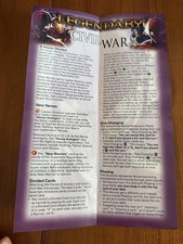 Legendary Marvel Civil War Complete Sleeved Core Guardians Of The Galaxy PTTR picture