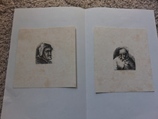 Two 19th Century Engraving by Charles Amand-Durand Rembrandt's Mother picture