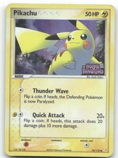 2008 EX Holon Phantoms Pikachu Expansion Stamp Holo #78/110 picture