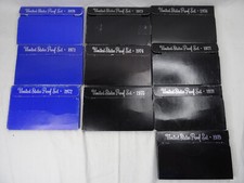 1970-1979 US Mint Proof Sets Lot of 10 Decade 57 Coins United States OGP picture