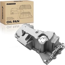 A-Premium Engine Oil Pan Sump with Drain Plug Compatible withBMW picture