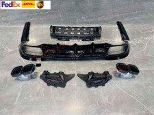 Rear Diffuser With Exhaust Tips for Mercedes Benz S Class W223 S63 AMG S580 picture