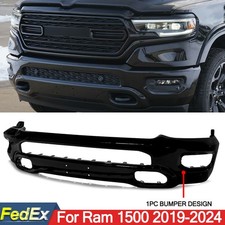 NEW Painted Diamond Black PXJ Front Bumper For RAM 1500 2019-2024 New Body Style picture