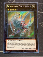Diamond Dire Wolf CBLZ-EN051 Secret Rare Cosmo Blazer Yu-Gi-Oh Unlimited NM picture