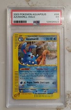 Azumarill H4/H32 Pokemon Aquapolis 2003 PSA 5 picture