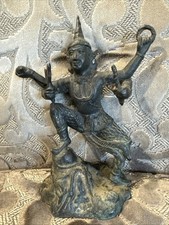 18th 19th C. Thai Shiva Brass Bronze Sculpture picture