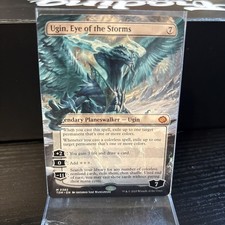 Ugin, Eye of the Storms (Borderless) Tarkir: Dragonstorm MTG - NM picture