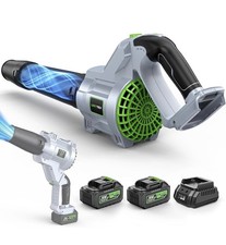 Leaf Blower Cordless 680CFM with Dual 4.0Ah Batteries picture