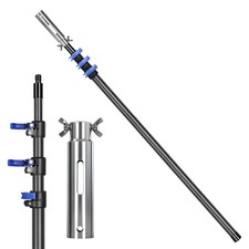 DOBEN Carbon Fiber Pool Pole, 16FT Heavy Duty Telescopic Pool Pole, Universal... picture