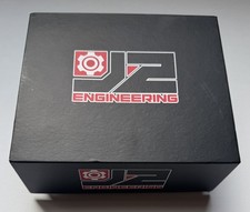 J2 ENGINEERING 7075 ALUMINUM M12X1.5 20PCS 35MM CLOSE-END LUG NUT+ADAPTER BLACK picture