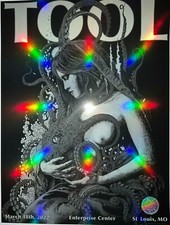 2022 TOOL ST LOUIS POSTER CONCERT TOUR 3/18/22 RICHEY BECKETT /600  picture