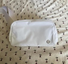 Lulu Everywhere Belt Bag 1L White Waist Pack Crossbody Bag NWT picture