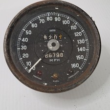 Vintage Smiths 0–160 MPH Speedometer Jaguar E-Type XKE Original England picture
