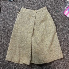 True Vintage 1960s Saks Fitfth Avenue Shorts Womans Wide Leg Woven 22x10 picture