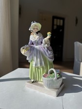 Royal Doulton Figurine ~ “Spring Flowers” Hn 1807 picture