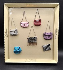 Vtg Mikelman Paul David 7 Beautifull Purses Chain Strap Bags Clutch #MIK-G01 picture