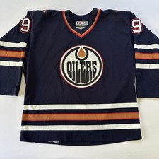 Vintage CCM Authentic Bill Guerin Edmonton Oilers Jersey 52 Navy Rigger NHL picture