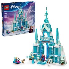 LEGO Disney Frozen Elsa's Ice Palace Buildable Princess Castle Toy Set 43244 picture