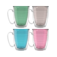 Tervis 16oz Bayou View Pastel Tabletop 4pk Insulated Tumblers picture