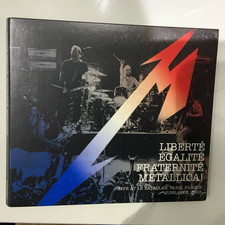 Metallica Liberté, Égalité, Fraternité, Metallica Live CD 2016 BLCKNDD029-2 picture