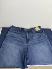 MADEWELL High Rise Superwide-leg Jeans Women's Size 32 X 32 picture