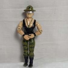 Vintage 1986 Hasbro GI Joe ARAH - Sgt Slaughter v2  Action Figure picture