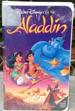 ALADDIN Black Diamond SEALED Classic Walt Disney VHS Clamshell 1993 RARE VINTAGE picture