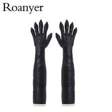 Smitizen Silicone Black Monster Gloves Fake Hand Fetish for Cosplay Costume picture