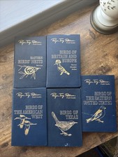 Roger Tory Peterson Field Guides Bird Books Lot of 5 Hardcover Vintage Set picture