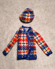 Vintage Barbie Francie Doll Mattel Totally Terrific #3280 Plaid Outfit 1972 picture