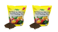 Natural Organic Seed Starter Mix Garden Soil for Plants 12 Quart 2 Pack picture