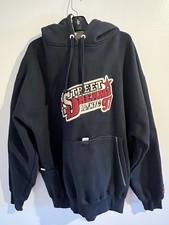 Vintage Johnny Blaze Street Dreams Hoodie XL Black Y2K Hip Hop Fleece Pullover picture