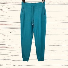 Athleta Joggers Women’s Medium Teal Soft Yoga Pants Original Version picture