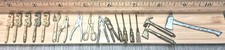 VTG 1940 Miniature 18 Intercast Metal Tools Hardware Promotional Gifts  picture