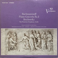 Rachmaninoff, Piano Concerto No. 2, Brailowsky Jorda San Francis RCA VICS-1024 picture