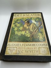 1929 The Deerslayer James Fenimore Cooper N.C. Wyeth Illustrated Scribner HC picture