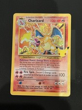 2021 Pokemon Celebrations Charizard -LP - #4/102 Classic Base Set Holo  picture