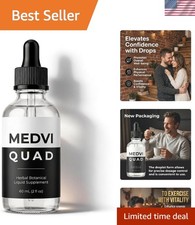 Eupholic Medvi Quad Erection Drops, Maca, Panax Ginseng, 2 Fl Oz (Pack of 1) picture