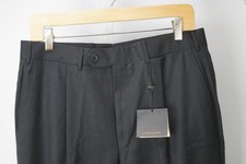 Corneliani Master Charcoal Gray 100% Wool Dress Pants Sz 48R EU BRAND NEW picture