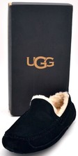 UGG Mens Ascot Slipper | Black | 1101110-BLK | Authentic New picture