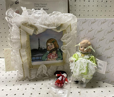 Vintage Marie Osmond Juliette Story Book Series Porcelain Doll Pillow COA picture
