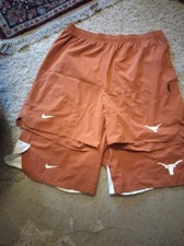 (1) Nike Dri-Fit Texas Longhorns On-Field Authentic Practice Workout Shorts XL  picture
